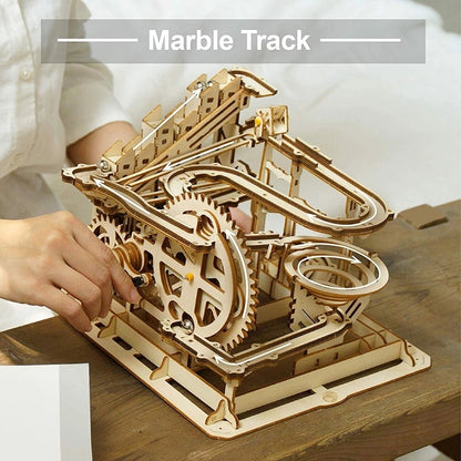 ROKR Marble Roller Coaster 3D Wooden Puzzle