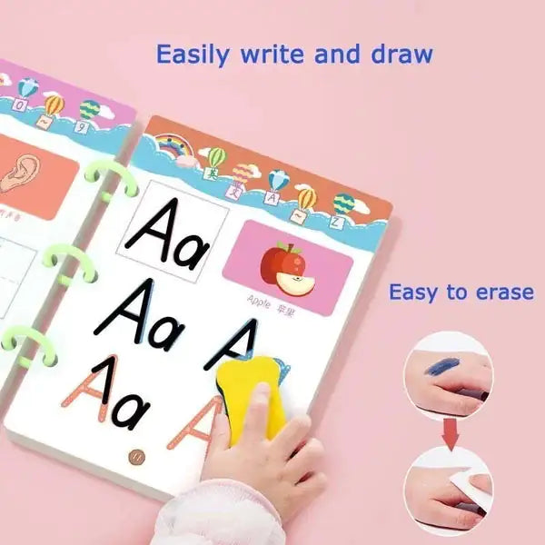 Montessori Kids Educational Drawing Book