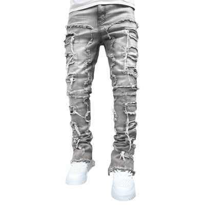 Men's Stacked Patch Jeans