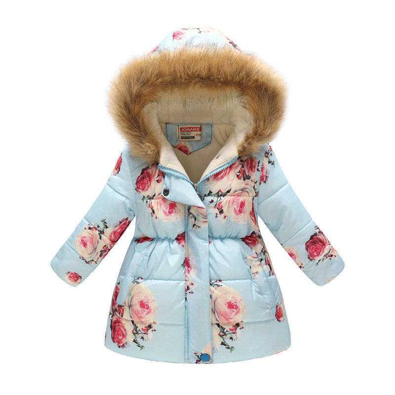 Girl's Winter Fur Jackets