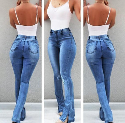 Women's Tight Flex Boot Cut Jeans