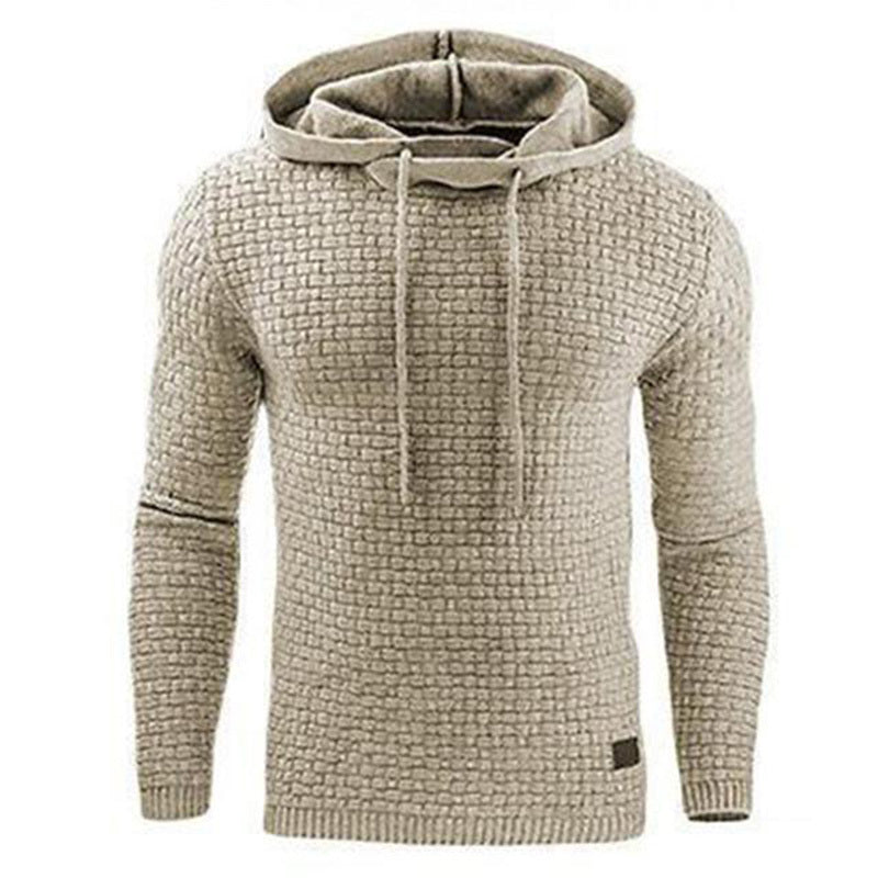 Men's Weave Style Hoodie