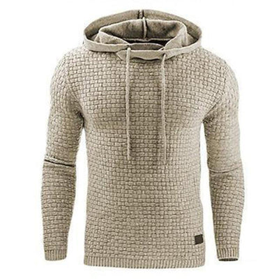Men's Weave Style Hoodie