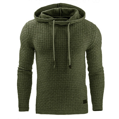 Men's Weave Style Hoodie