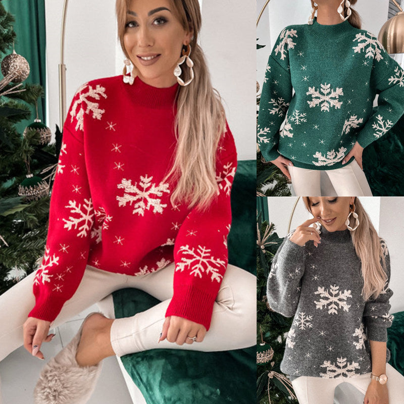 Women's Knitted Winter Sweater