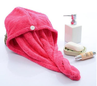 Women's Hair Towel Cap