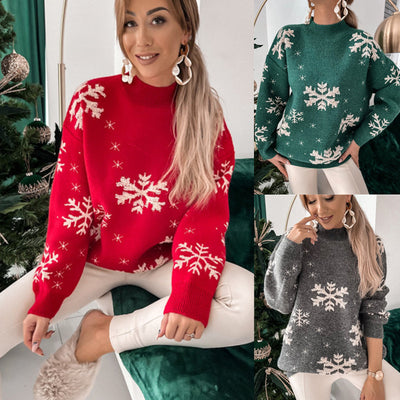Women's Knitted Winter Sweater