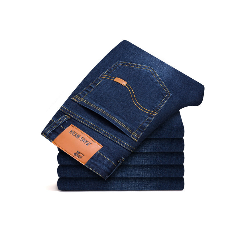 Men's Casual Straight Leg Flex Jeans
