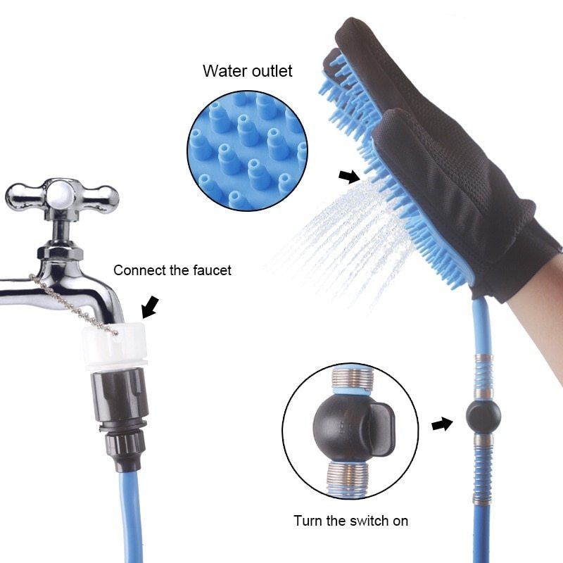 The Glove Pet Shower Brush