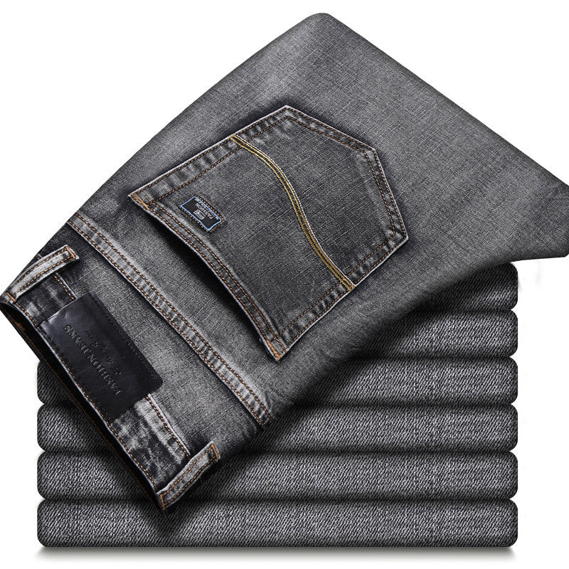 Men's Casual Flex Straight Leg Jeans
