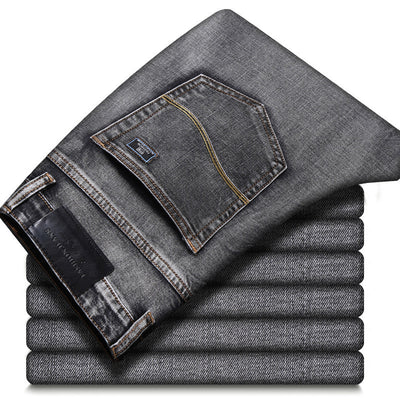 Men's Casual Flex Straight Leg Jeans