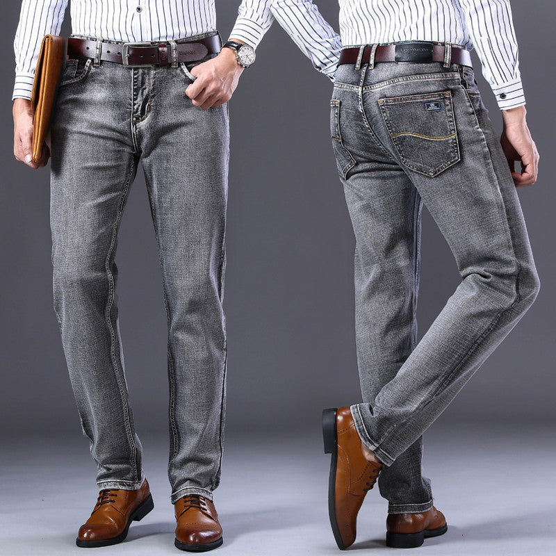 Men's Casual Flex Straight Leg Jeans