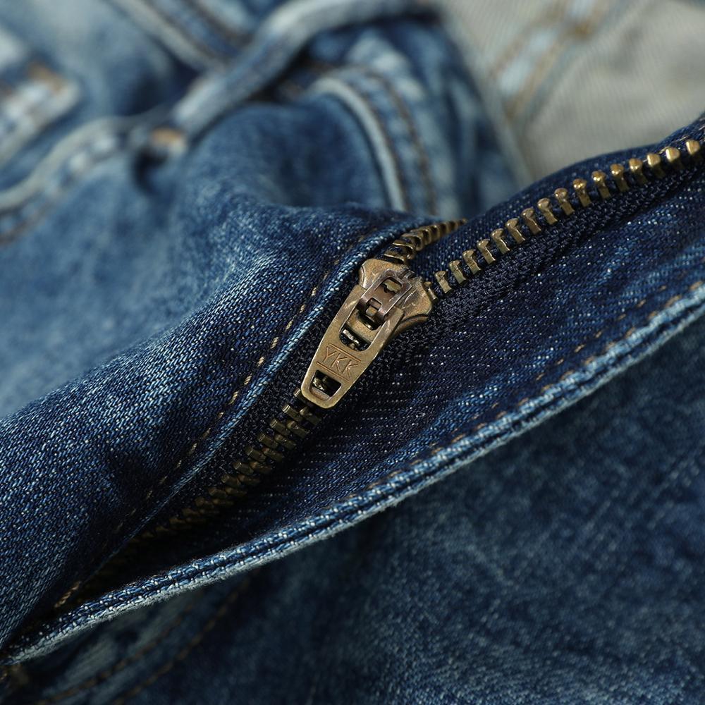 Men's Washed Straight Leg Jeans