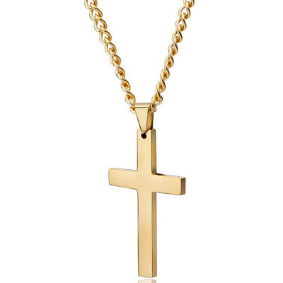 Stainless Steel Cross Necklace