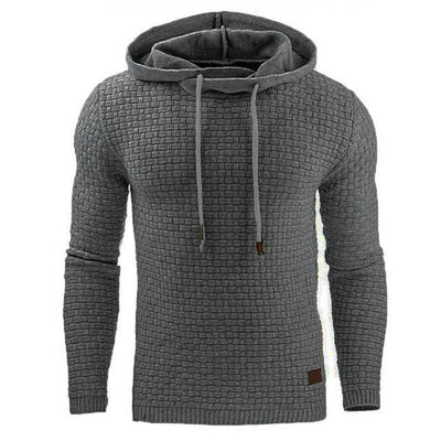Men's Weave Style Hoodie