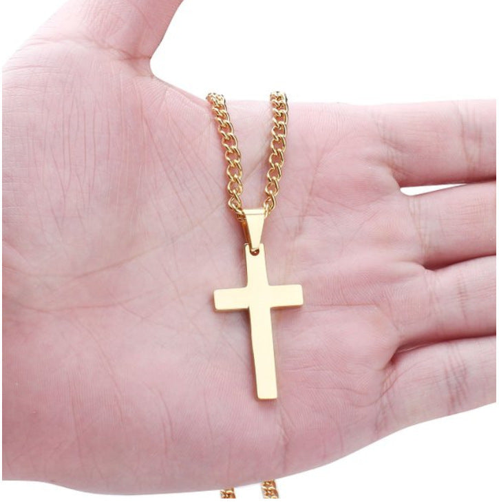 Stainless Steel Cross Necklace