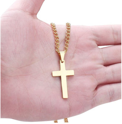 Stainless Steel Cross Necklace