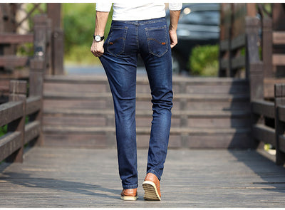Men's Casual Straight Leg Flex Jeans