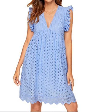 Women's Lace V-Neck Sundress