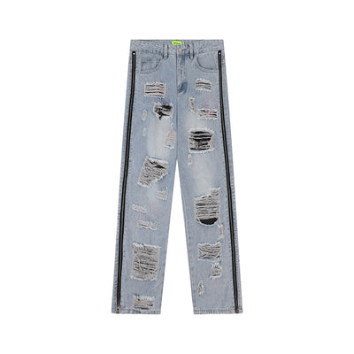 Women's Retro Loose Washed Jeans