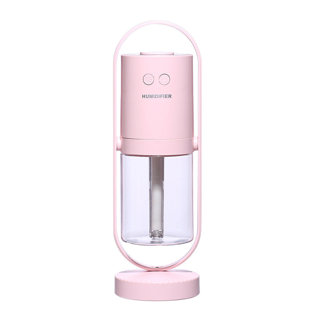 Small Self Moving Air Humidifier with Light Display