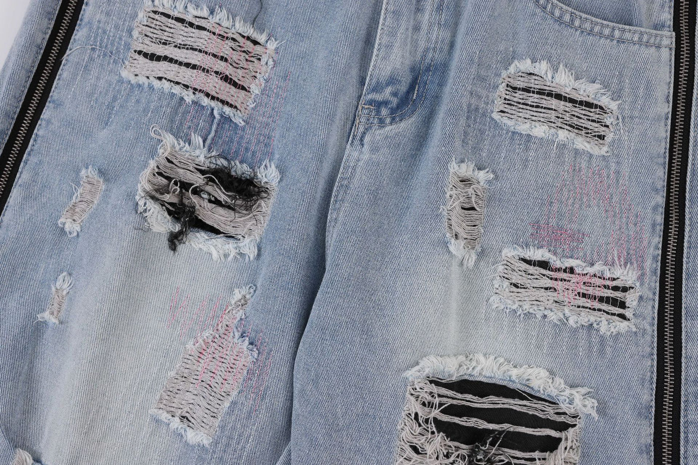 Women's Retro Loose Washed Jeans