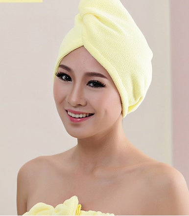 Women's Hair Towel Cap
