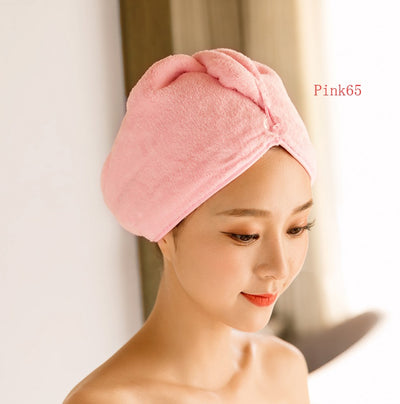 Women's Hair Towel Cap