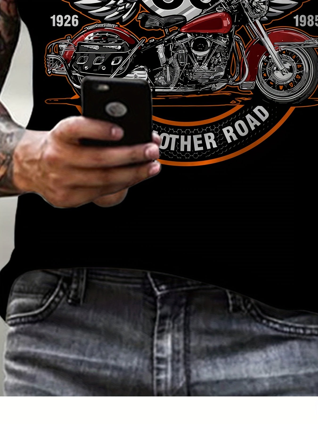Men's Route 66 Motorcycle Dry Fit Shirt