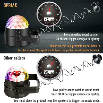 LED Disco Strobe Party Light