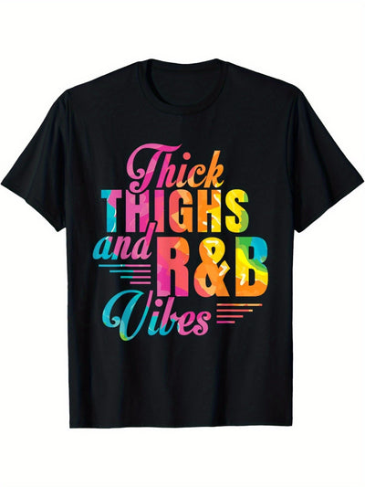 Men's Thick Thigh R&B Style Dry Fit Shirt
