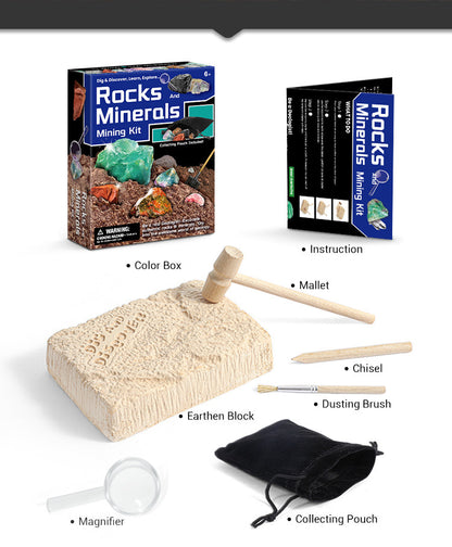 Educational Gemstone Dig Kit