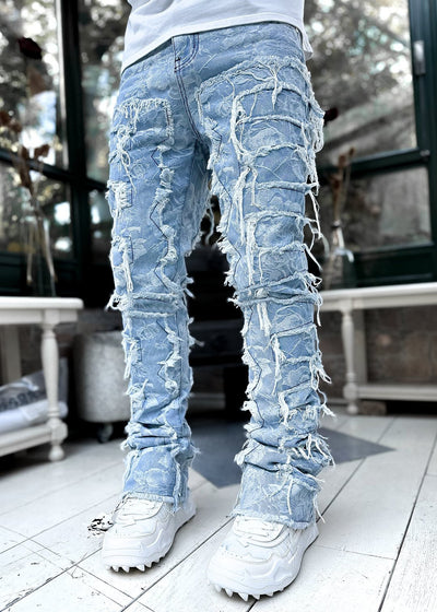 Men's Stacked Patch Jeans