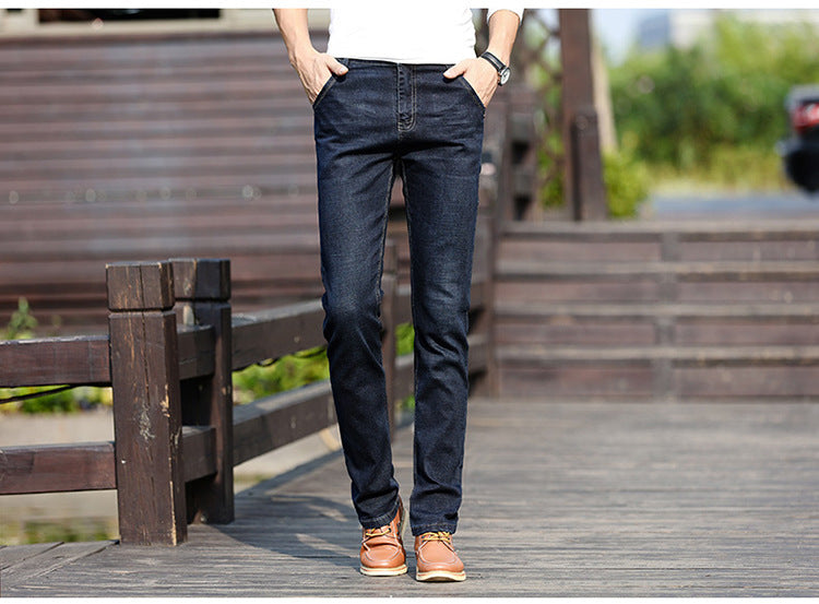 Men's Casual Straight Leg Flex Jeans