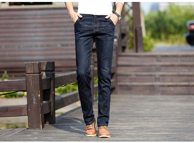 Men's Casual Straight Leg Flex Jeans