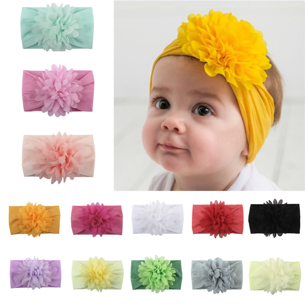 Baby Flower Head Band