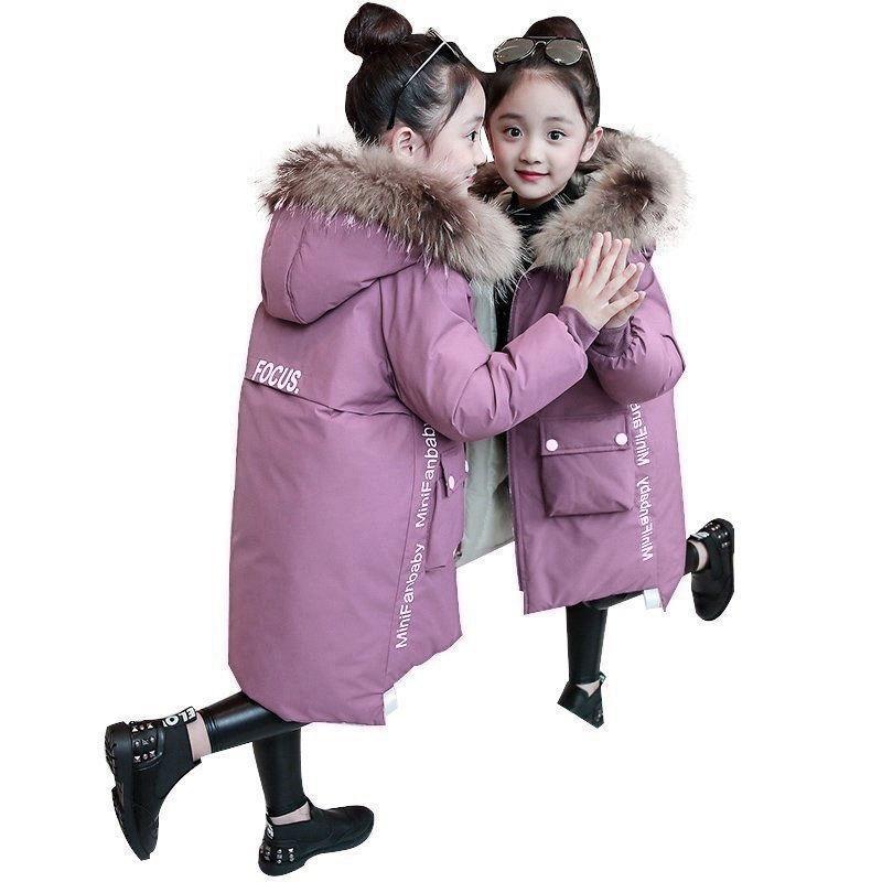 Girl's Fashion Fur Long Jacket