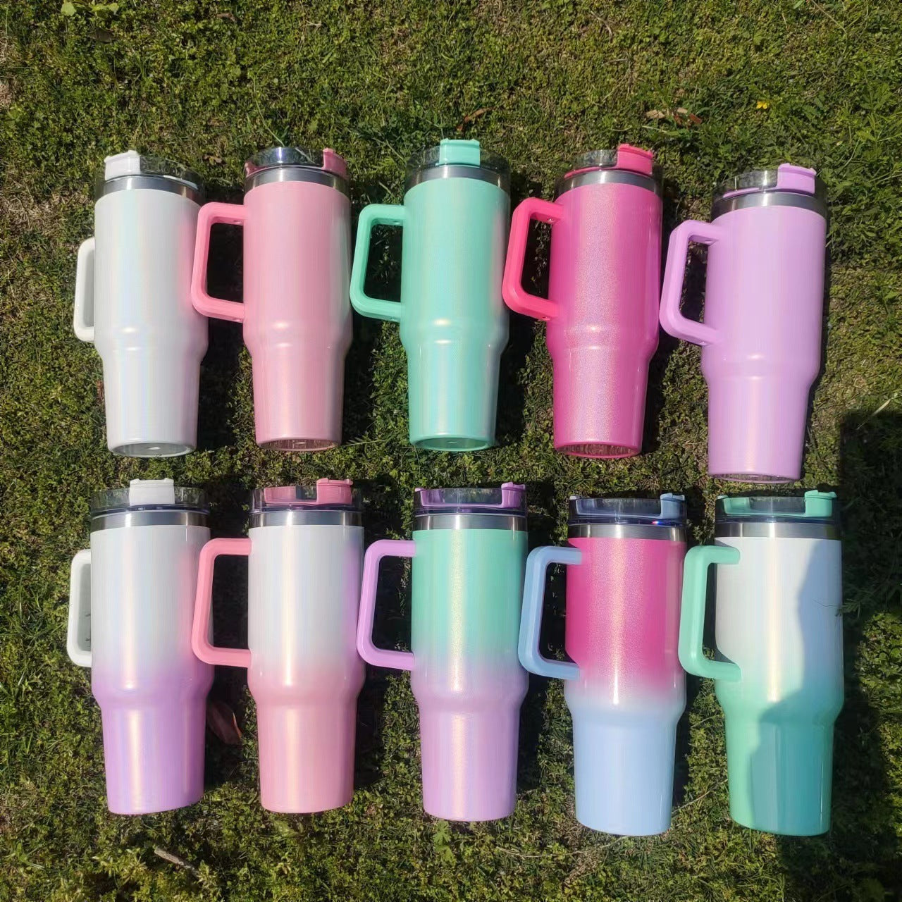 Large Dual-Layer Stainless Steel Cup