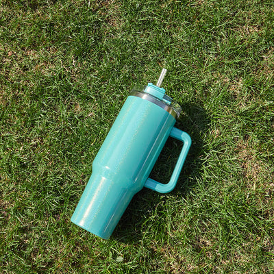 Large Dual-Layer Stainless Steel Cup