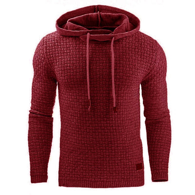 Men's Weave Style Hoodie