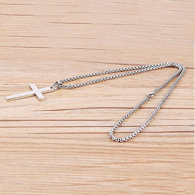 Stainless Steel Cross Necklace