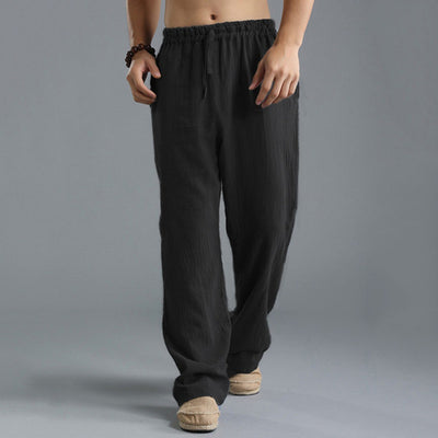 Men's Loose Linen Sweatpants