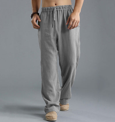 Men's Loose Linen Sweatpants