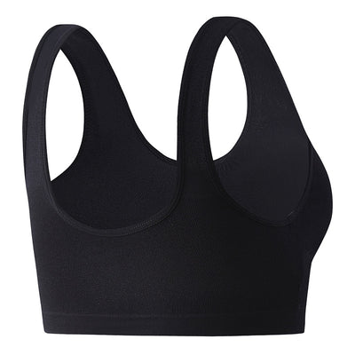 Front Zip Shockproof Sports Bra