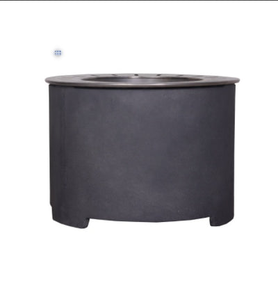 Concrete Texture Fire Pit