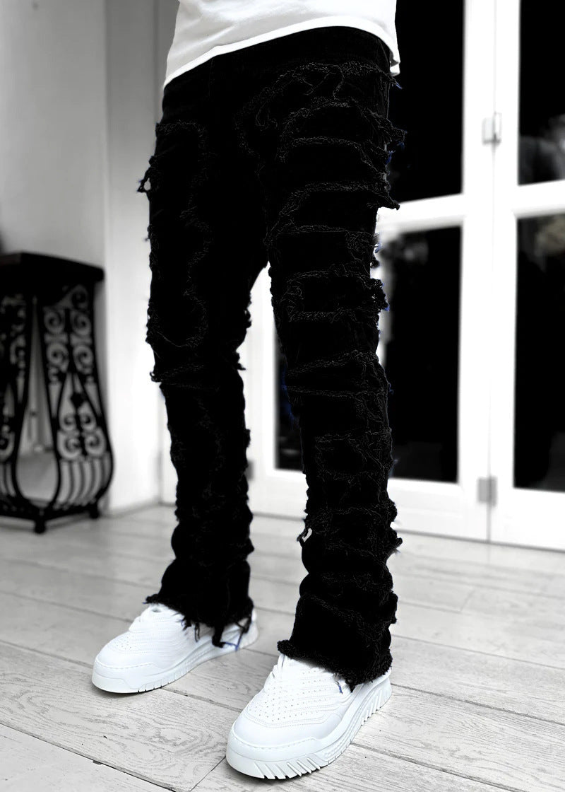 Men's Stacked Patch Jeans