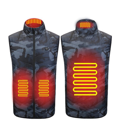 Men's Heated Camo Vest