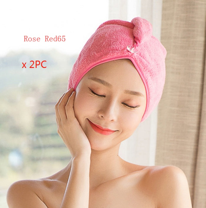 Women's Hair Towel Cap