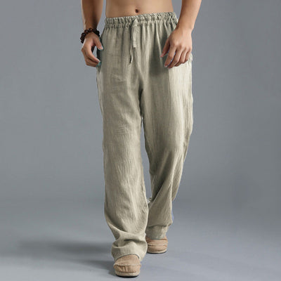 Men's Loose Linen Sweatpants