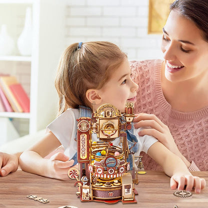 Robotime ROKR Marble Chocolate Factory 3D Wooden Puzzle